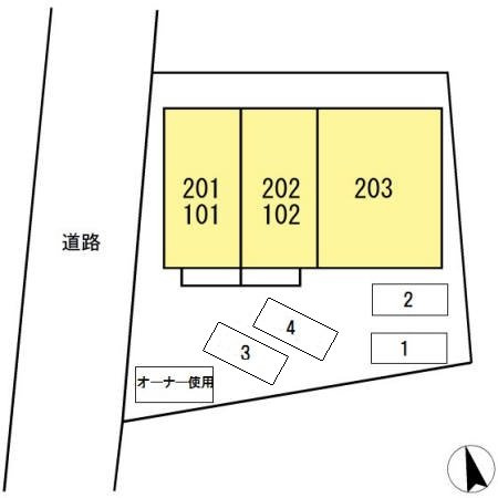 サンモールの区画図