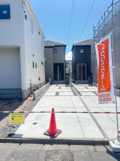 【外観】 | 廿日市市福面（前空駅）全4区画　NO3 | ☆全４区画☆NO3☆JR宮島口駅まで徒歩18分☆大野東小学校まで徒歩28分☆大野東中学校まで徒歩24分☆ピュアクック徒歩徒歩３分☆ウォンツ徒歩９分☆土地39坪☆前面道路6.1ｍ
