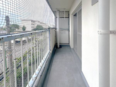 【バルコニー】 | ビレッジハウス鳴滝1号棟 | ビレッジハウスの同一物件・同一タイプの間取りの写真です