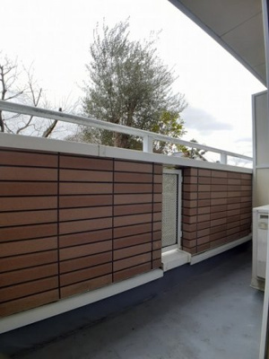 【バルコニー】 | シャイニング・ベル | 陽当たり良好なバルコニーです