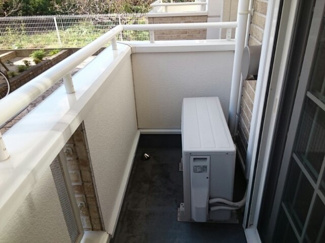 【バルコニー】 | セイバリー　Ｂ | 外からの目が気にならないバルコニーで洗濯物が干せます