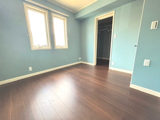 【洋室】 | 佐伯区海老園2（五日市駅）【築浅・中古住宅】 | 2階　洋室　収納付きでお部屋がスッキリ広く使えます。　
