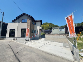 【外観】 | 佐伯区利松3丁目　全2区画　NO2【50坪】 | 【NO2】☆八幡東小学校まで徒歩19分☆三和中学校まで徒歩12分☆アルゾ徒歩15分☆フレスタ徒歩16分☆土地50坪☆前面道路4.1ｍ☆駐車スペース2台分
