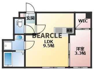 【間取り】 | イオ・リアン坂本Ⅱ