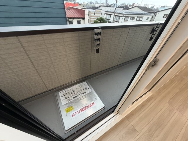 【新築】スカイハイ天神町のバルコニー