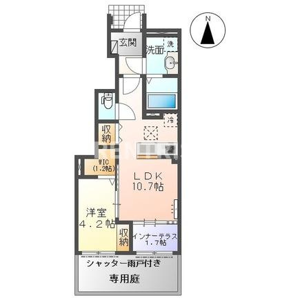 フィロソフィ芝野の間取り|間取図