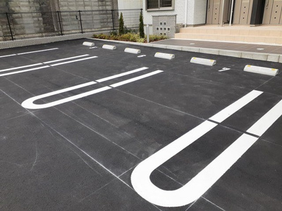 【駐車場】 | ソレアード東山Ⅰ | カースペースがあります