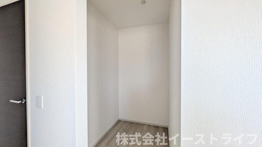 【新築戸建】　いわき市平中神谷1期　全4棟　平屋タイプの収納|ウォークインクローゼットは洋服だけでなく、小物類も収納できるので、大変便利です　