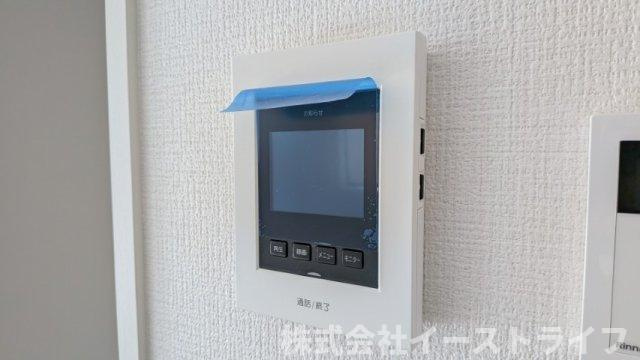 【新築戸建】　いわき市平中神谷1期　全4棟の防犯設備|1号棟写真　ＴＶモニター付きインターホン