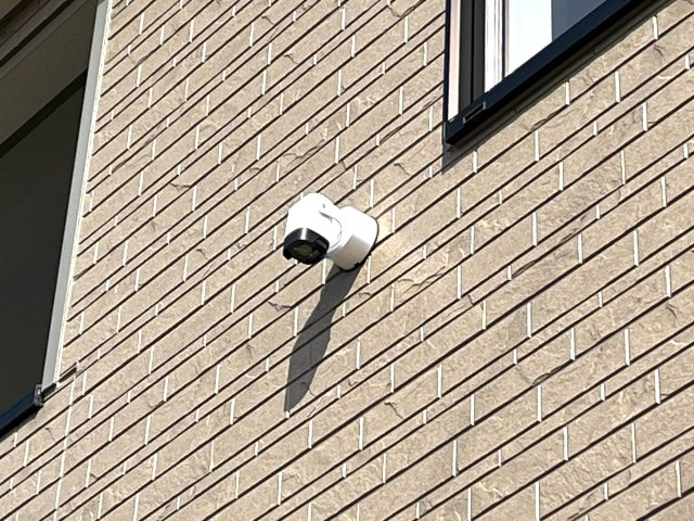 【防犯設備】 | 西岐波小学校に通える新築戸建　宇部市床波４丁目　第３－１号棟　クレイドルガーデン　アーネストワン | 防犯カメラも標準装備