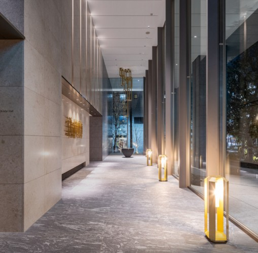 クラッシィタワー新宿御苑のロビー