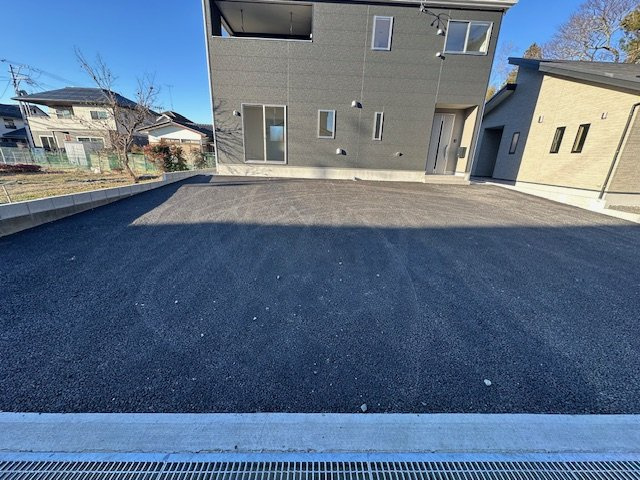 【新築戸建】　いわき市植田町第21の駐車場|カースペースです（3台駐車可能）