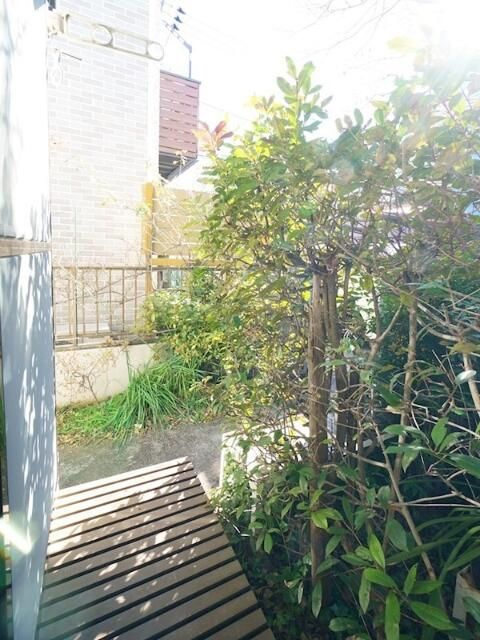 保谷コーポのバルコニー