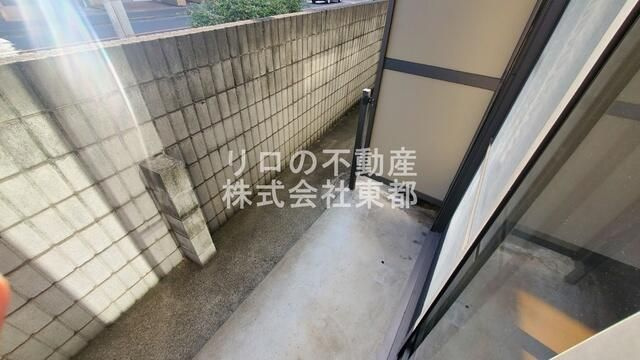 セラヴィーⅡのバルコニー