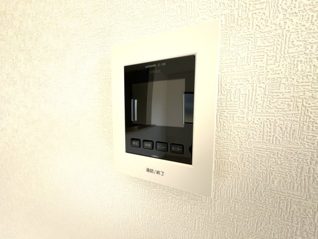 【セキュリティ】 | 西岐波小学校に通える新築戸建　宇部市床波４丁目　第３－３号棟　クレイドルガーデン　アーネストワン | 録画機能付きTVモニターインターホン
