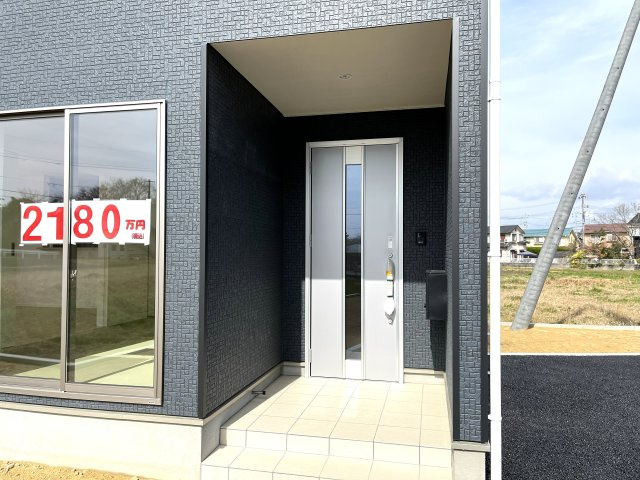 【エントランス】 | 西岐波小学校に通える新築戸建　宇部市床波４丁目　第３－３号棟　クレイドルガーデン　アーネストワン | ダイヤルキー付きの郵便受け