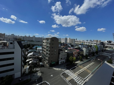 【展望】 | エスリード大阪ザ・ルクス | バルコニーからの眺めです