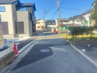 【前面道路含む現地写真】 | 安佐北区可部東1（可部駅）全４区画　NO1