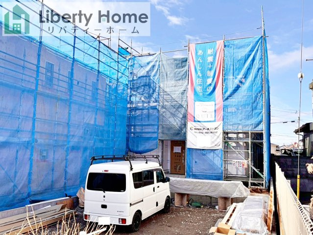 笠間市鯉淵第8　新築戸建　1号棟の外観：施工例