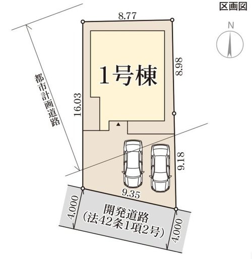 リーブルガーデン　岡山市北区中撫川【仲介手数料無料】の区画図