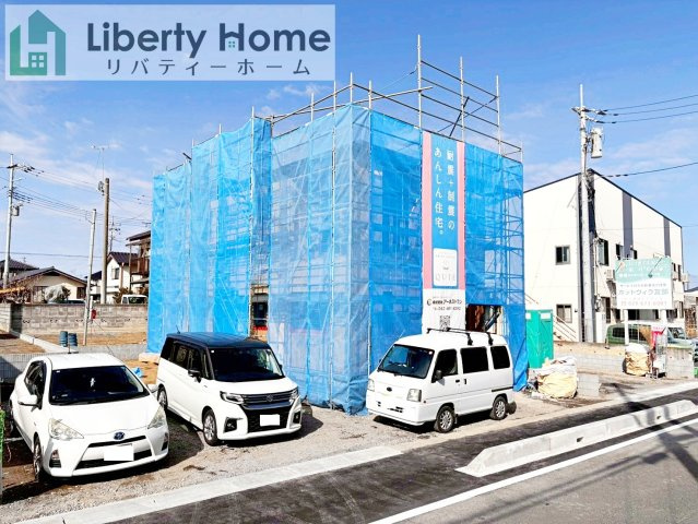 笠間市鯉淵第8　新築戸建　2号棟の外観：施工例