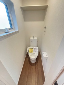 【トイレ】 | 廿日市市平良2（廿日市駅）全3区画　NO2【外構工事込み】 | 2階　トイレ☆