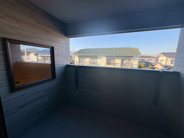 ONEHOUSE 行橋市行事6丁目　新築一戸建てのバルコニー|インナーバルコニーで急な雨でも安心♪
【行橋市　新築一戸建て】