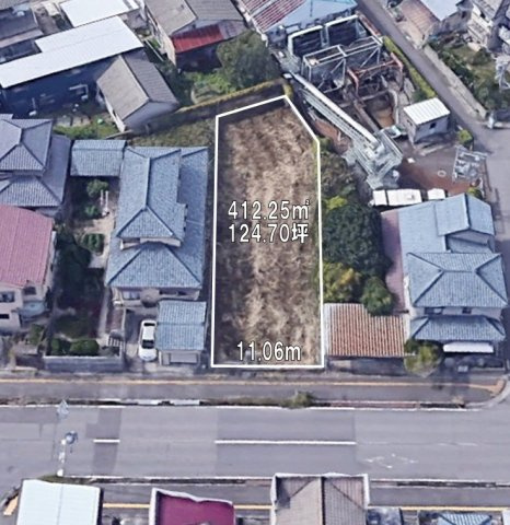【外観】 | 新潟市北区松浜7丁目　売地124坪