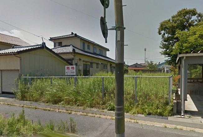 【外観】 | 新潟市北区松浜7丁目　売地124坪