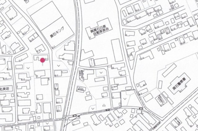 【地図】 | 黒石市北美町一丁目　土地