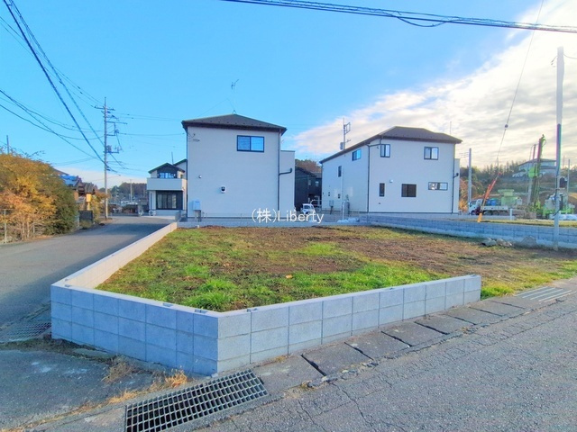 土浦市上高津2期　新築戸建　1号棟の外観