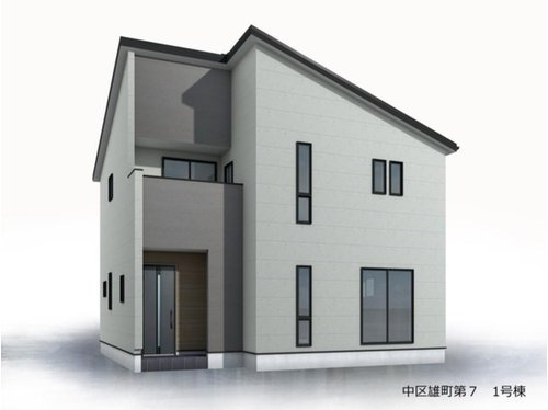 リーブルガーデン　岡山市中区雄町(第7)【仲介手数料無料】の外観パース