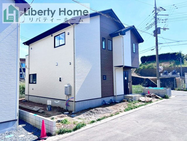 土浦市上高津2期　新築戸建　3号棟の外観