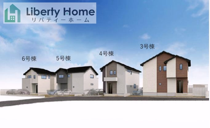 土浦市上高津2期　新築戸建　4号棟