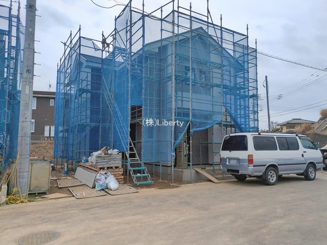 土浦市上高津2期　新築戸建　4号棟の外観