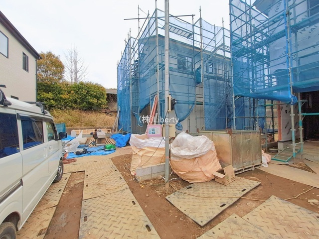 土浦市上高津2期　新築戸建　6号棟の外観