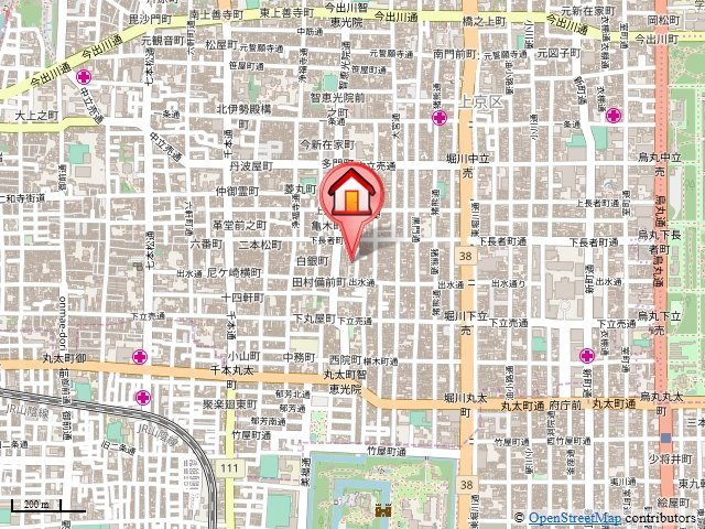 ソレイユ・ルーチェの地図