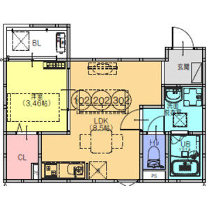 【間取り】 | F+style八尾北本町2号館