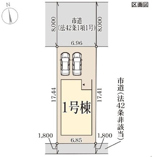 リーブルガーデン　岡山市南区三浜町（第２）【仲介手数料無料】の区画図