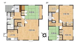 【間取り】 | 石岡市並木中古戸建