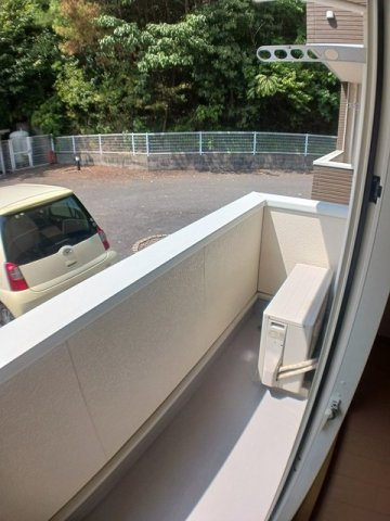 シェーネベルグＣのバルコニー|広々としたバルコニーです