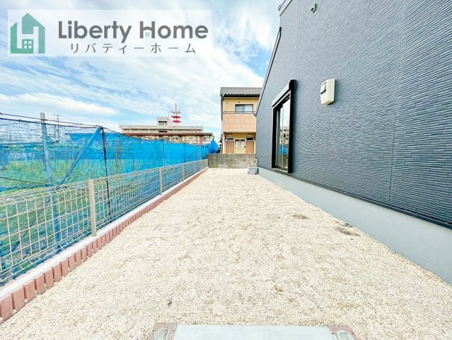 石岡市府中2期　新築戸建の庭