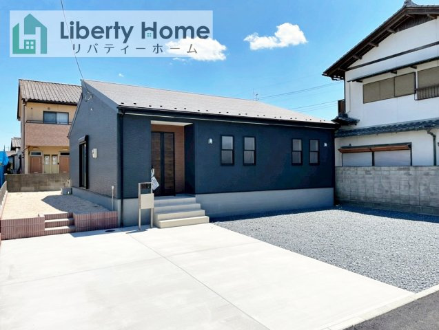 石岡市府中2期　新築戸建の外観