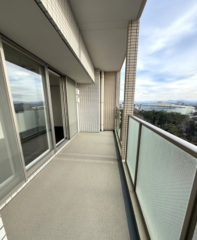 ダイアパレス白山公園前のバルコニー