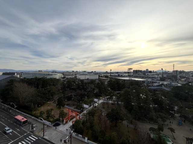 ダイアパレス白山公園前の展望