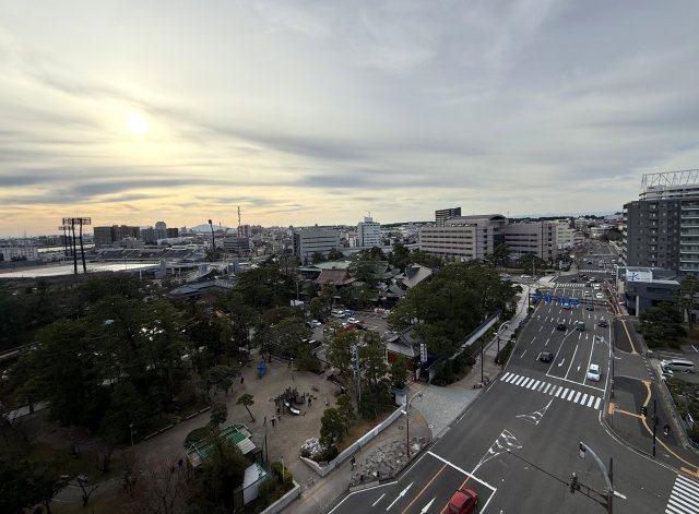 ダイアパレス白山公園前の展望