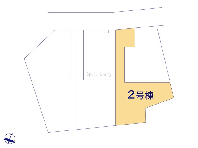 小美玉市羽鳥13期　新築戸建　2号棟の区画図