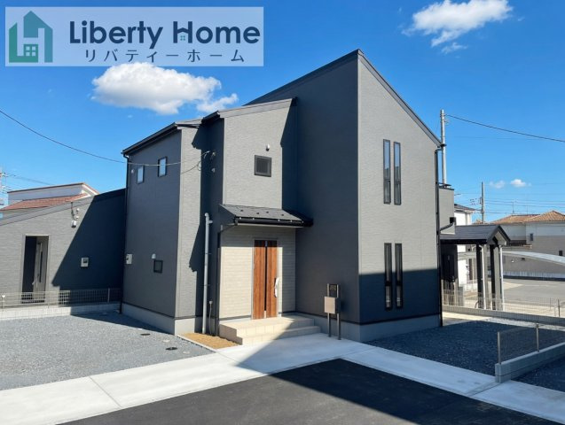 小美玉市羽鳥13期　新築戸建　4号棟の外観