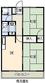【間取り】 | ハイツ井村