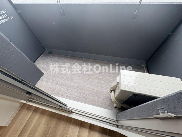 プレサンス鶴橋トレヴィエのバルコニー